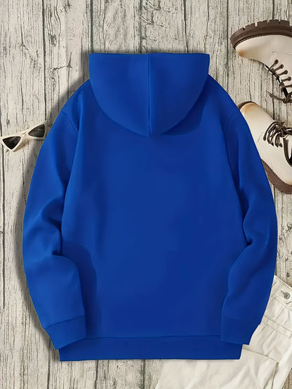 Street Casual American Flag Print Sweatshirt, Suitable For Outdoor Sports, For Autumn And Winter, Fashionable And Versatile, Can Be Paired With Hip-hop Nec
