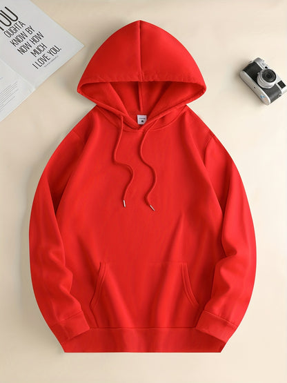 Cute Cartoon Bear With Hat Print Hoodie, Hoodies For Men, Men's Casual Graphic Design Pullover Hooded Sweatshirt With Kangaroo Pocket For Spring Fall, As Gifts