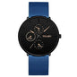2025 Mens Luxury Watches for Men Business Casual Ultra Thin Clock, Stainless Steel, Mesh Belt