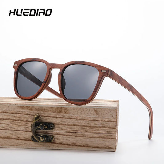 New Minimalist Sunglasses Full Wooden Frame, Polarized, Eco-friendly Sun Glasses