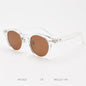 2024 TR90 Sun Glasses Trendy Men's and Women's Round Retro TAC Polarized Sunglasses