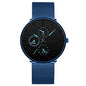2025 Mens Luxury Watches for Men Business Casual Ultra Thin Clock, Stainless Steel, Mesh Belt