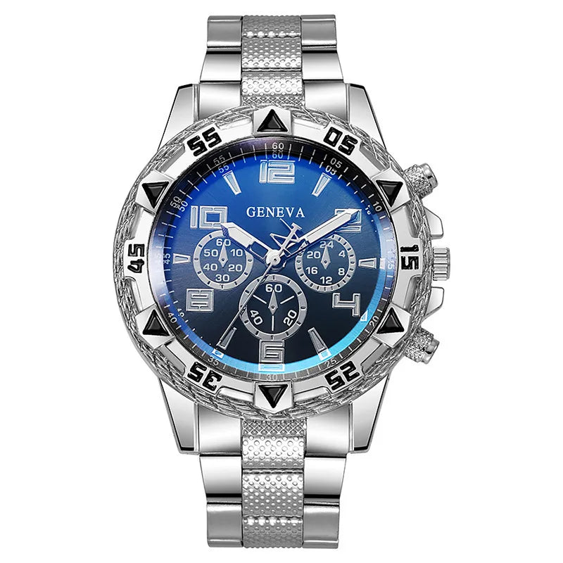 Mens Luxury Watche. Fashion High Quality, Full Steel Sports Male Clock
