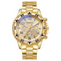 Mens Luxury Watche. Fashion High Quality, Full Steel Sports Male Clock
