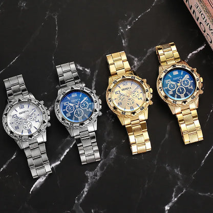Mens Luxury Watche. Fashion High Quality, Full Steel Sports Male Clock