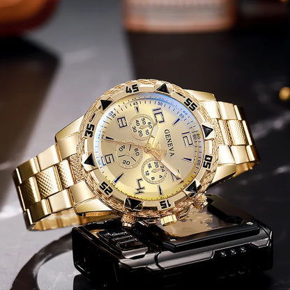 Mens Luxury Watche. Fashion High Quality, Full Steel Sports Male Clock