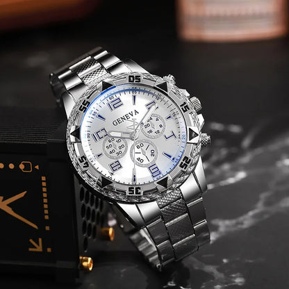 Mens Luxury Watche. Fashion High Quality, Full Steel Sports Male Clock
