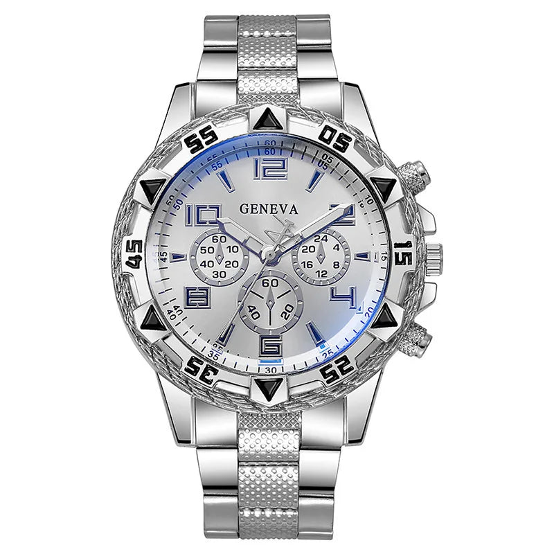 Mens Luxury Watche. Fashion High Quality, Full Steel Sports Male Clock