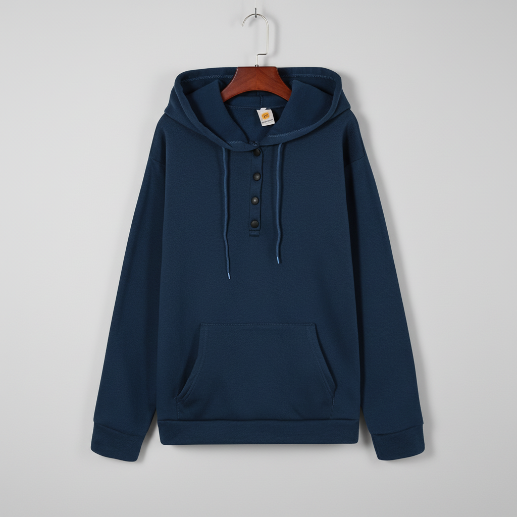 Long Sleeve Loose Hoodie