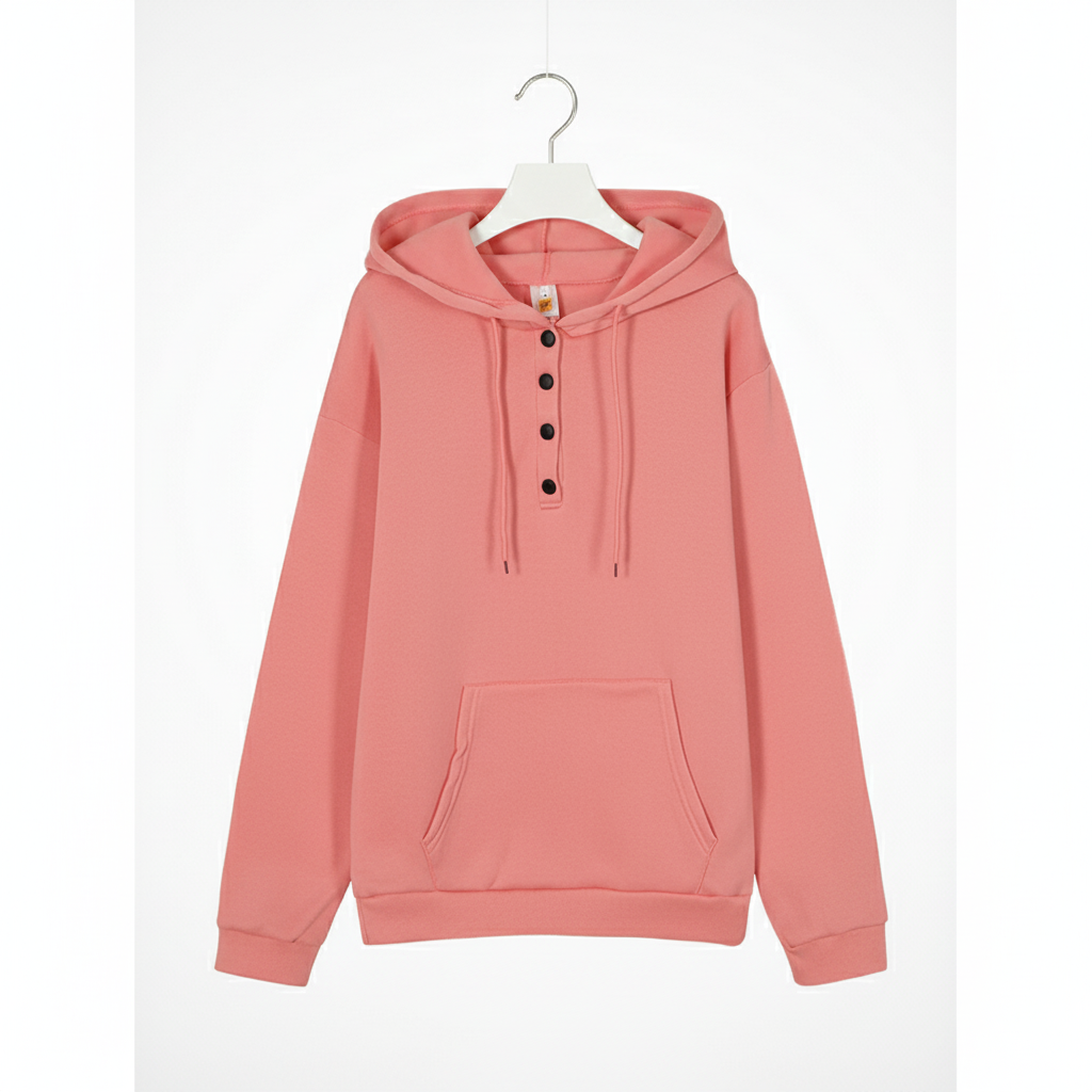 Long Sleeve Loose Hoodie