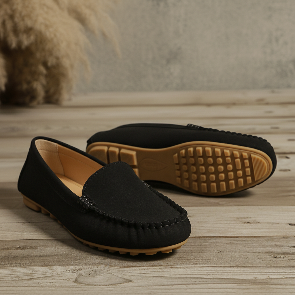 Round Toe Loafers