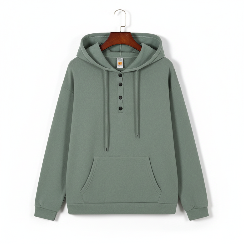 Long Sleeve Loose Hoodie
