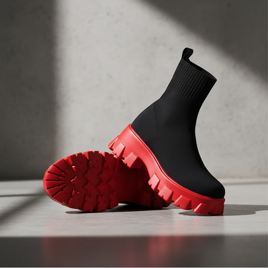 Platform Sock Boots