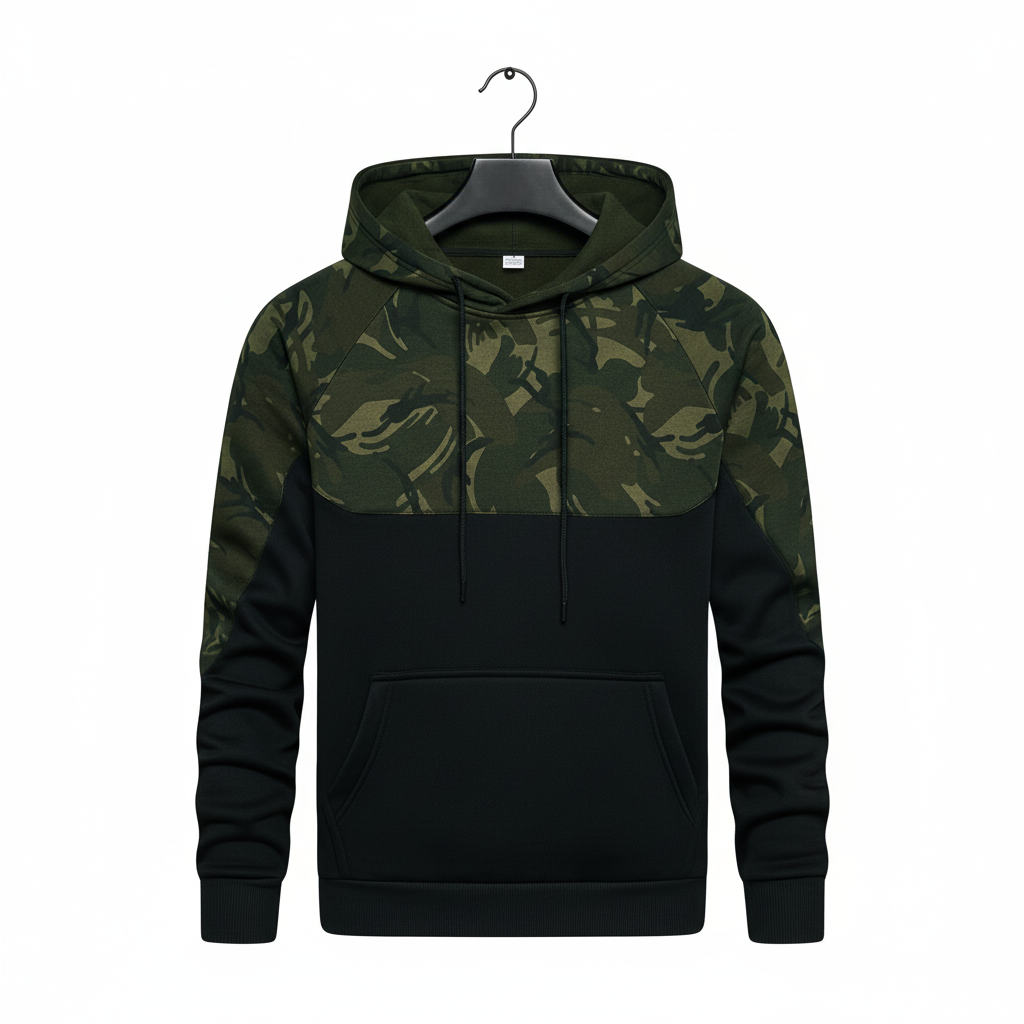 Polyester Camo Hoodies