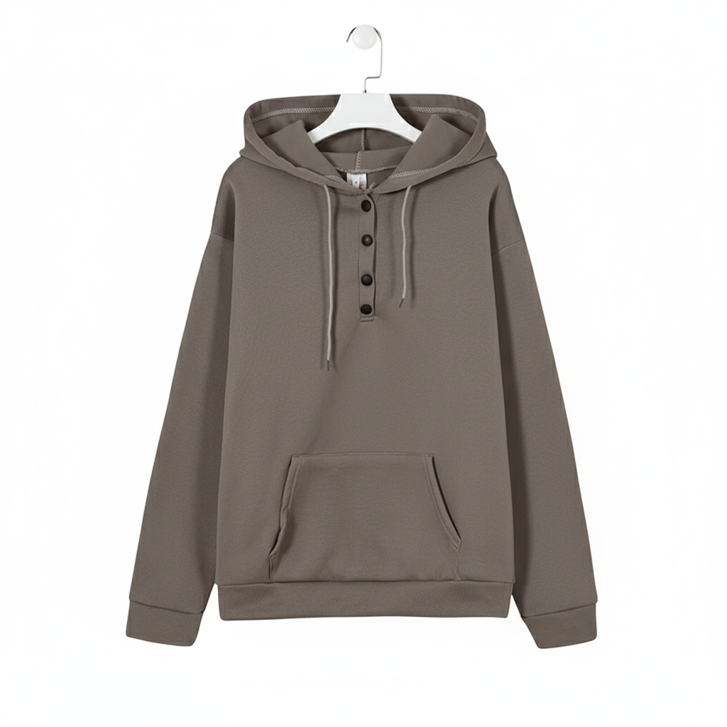 Long Sleeve Loose Hoodie