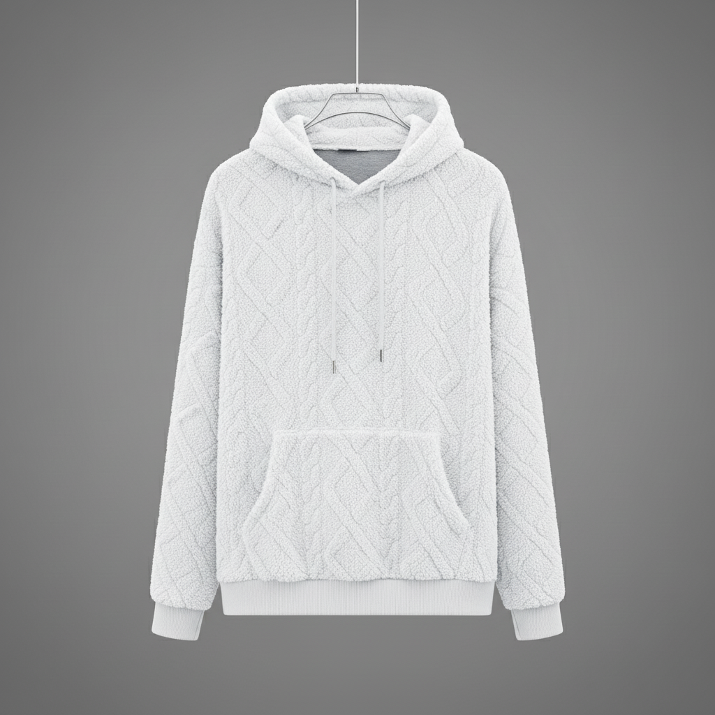 Soft Polyester Hooded Sweatshirt