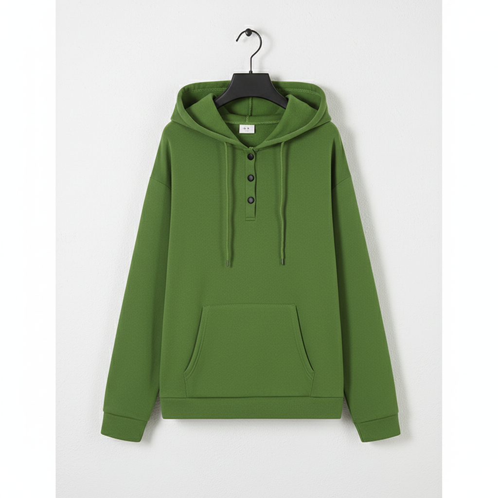 Long Sleeve Loose Hoodie