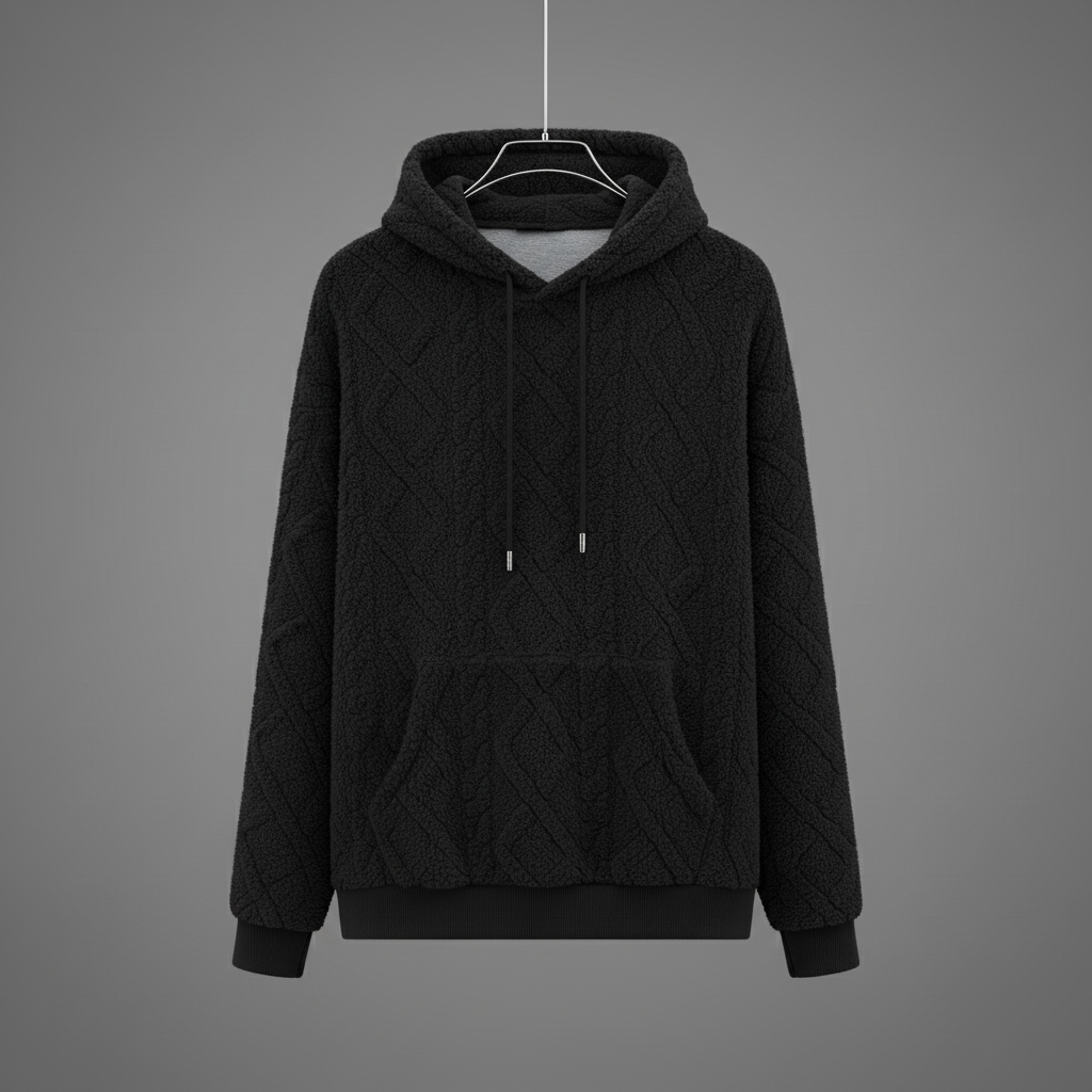 Soft Polyester Hooded Sweatshirt