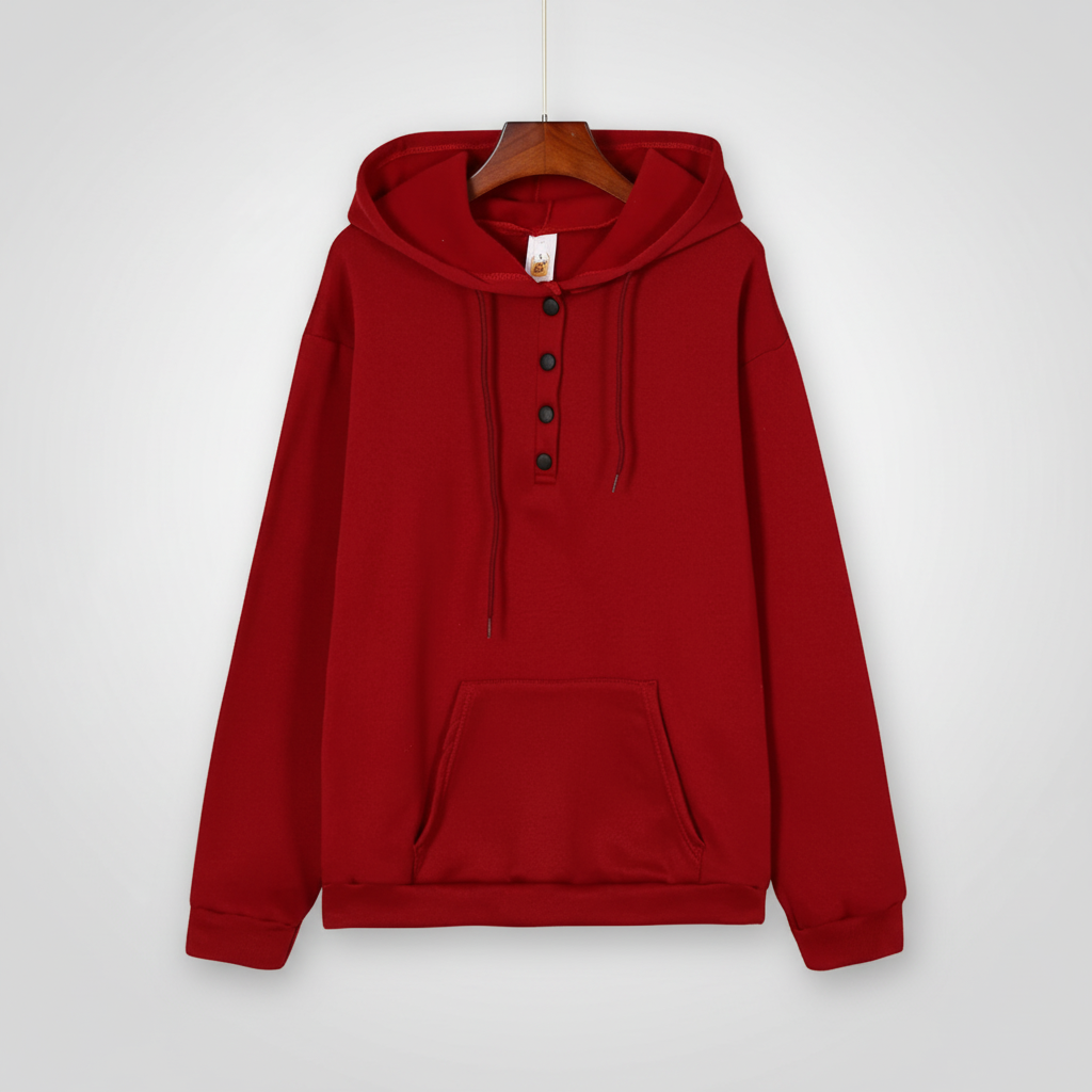 Long Sleeve Loose Hoodie