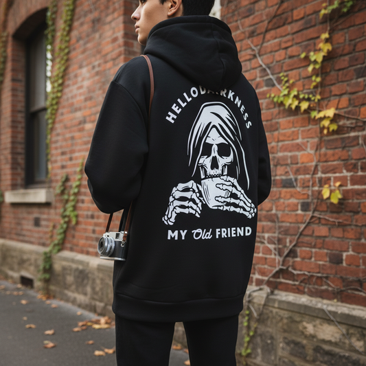 Skeleton Print Hoodie
